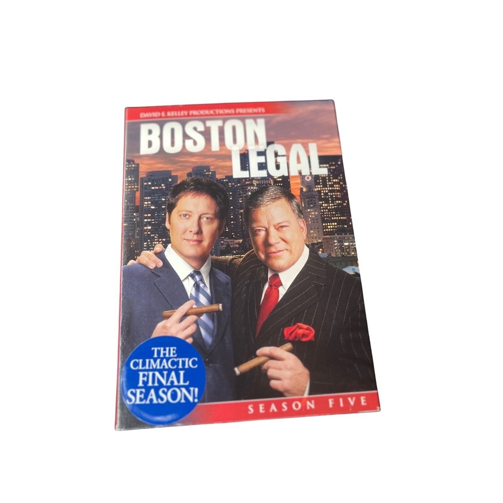 Boston Legal Season Five 5 The Final Season‎ DVD 4-Disc Set New Sealed Spader